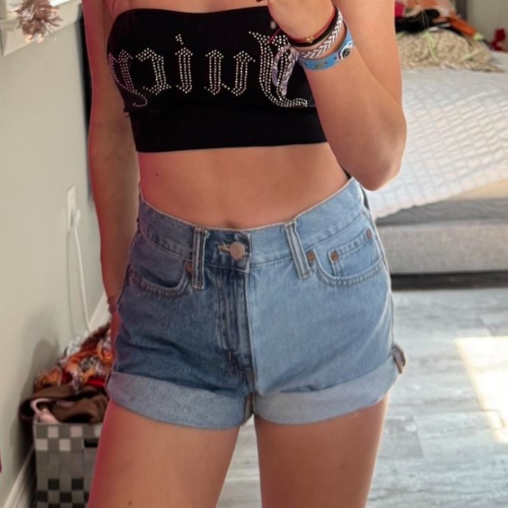 aeropostale denim shorts